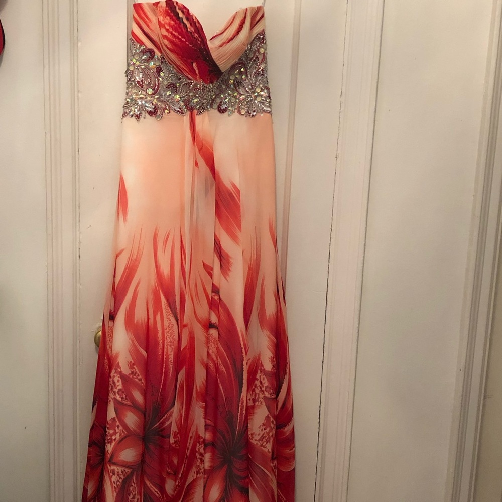 Floral maxi dress